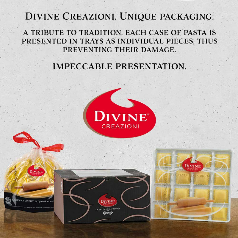 Agnoli with Truffle & Stracchino All'antica Cheese, 4.4 lb. Case - Divine Creazioni - 8006967015233 - Ciao Imports - Authentic Specialty Foods