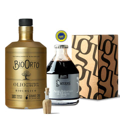 Bio Orto Grand Cru EVOO & Guerzoni Balsamic Vinegar of Modena IGP - Ciao Imports - Ciao Imports - Authentic Specialty Foods