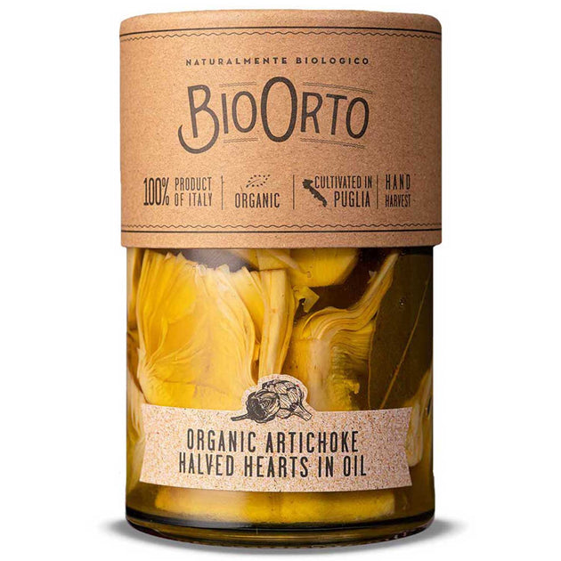 Bio Orto Organic Artichoke Hearts (350g / 12.35oz) Gourmet
