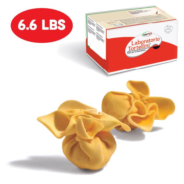 Laboratorio Tortellini, Fiocchi with Four Cheese & Pear, 6.6 lb. Case Gourmet & Authentic