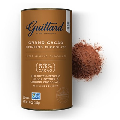 Guittard Grand Cacao Drinking Chocolate, 10 oz Can - Guittard - 071818753006 - Ciao Imports - Authentic Specialty Foods