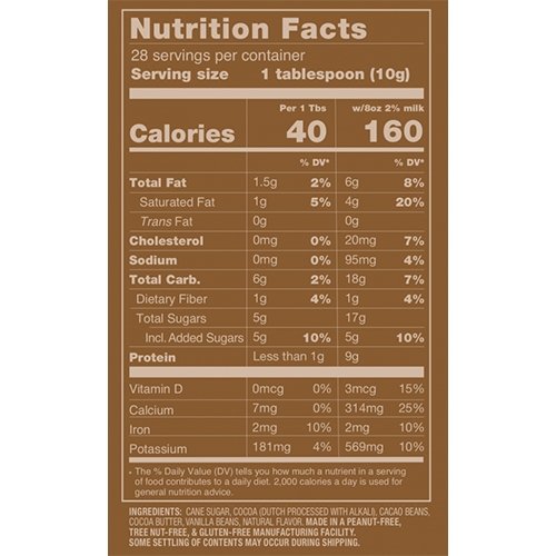 Guittard Grand Cacao Drinking Chocolate, 10 oz Can Gourmet