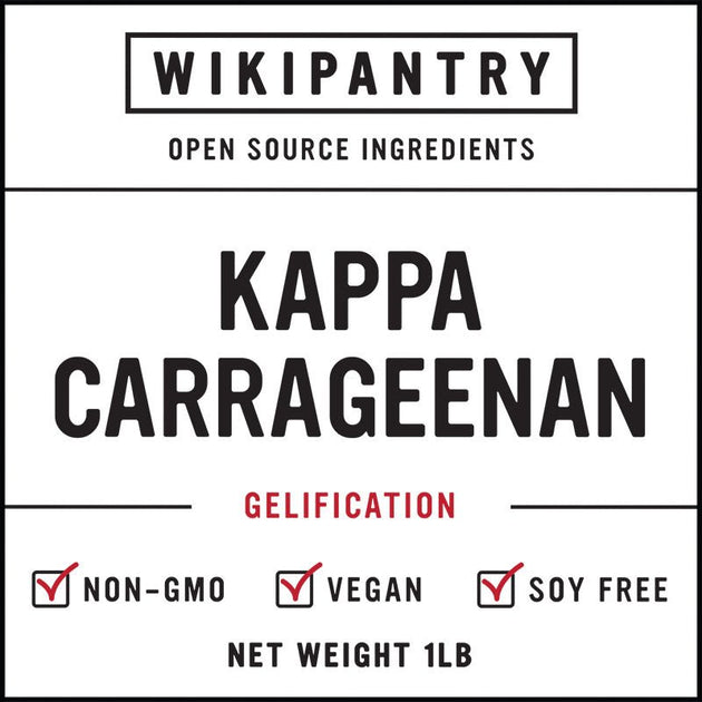 Carrageenan, Kappa – SOS Chefs