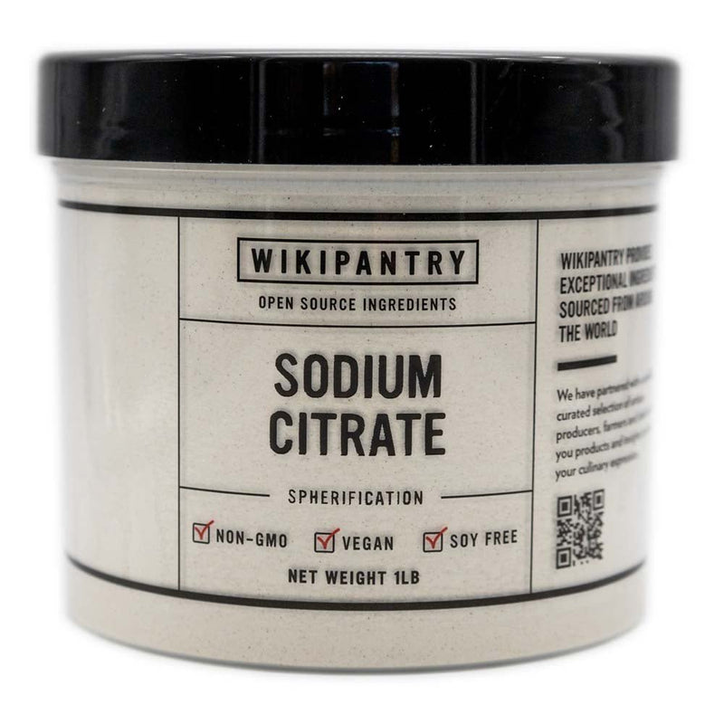 Sodium Citrate (1lb / 16oz) - Wikipantry - 00850026830125 - Ciao Imports - Authentic Specialty Foods