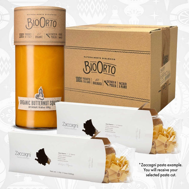 Taste of Italy Giftset, Case of Bio Orto Pasta Sauce (6-Pack), get a  Zaccagni Pasta 2-Pack FREE