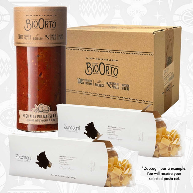 of Authentic Gourmet Bio | a Sauce Foods Pasta of Orto Case Taste Z (6-Pack), get Specialty & Italy Giftset,