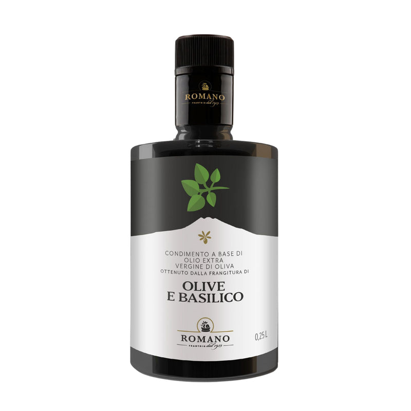 Romano, Basil Co-Milled Extra Virgin Olive Oil (250ml/8.8oz)