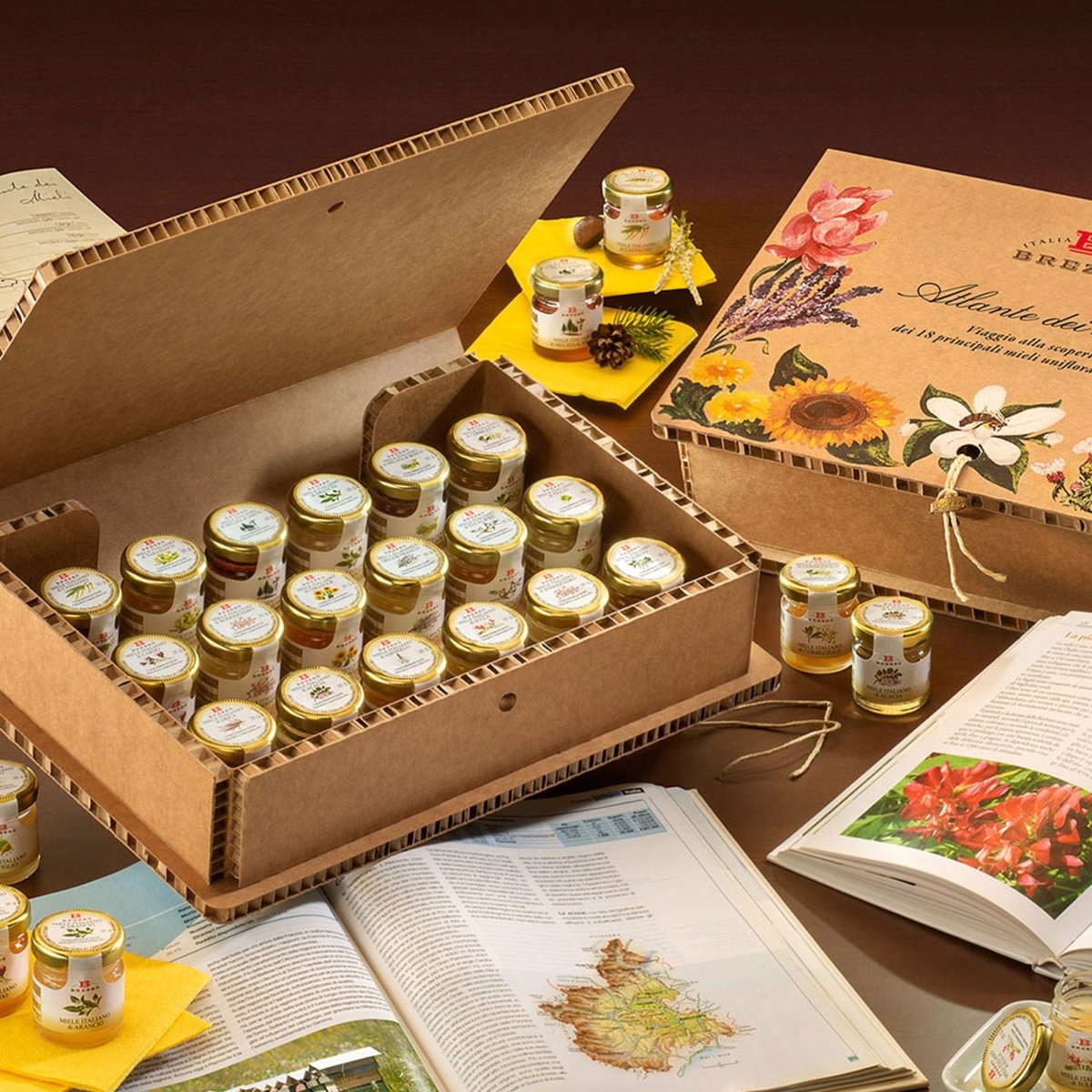 Brezzo Brezzo, Honey Atlas, 18-Piece Gift Set | Ciao Imports - Authentic ...