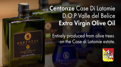 Centonze D.O.P. Extra Virgin Olive Oil Imported from Italy - Case di Latomie, Valle del Belice, Sicily