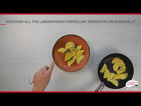 Laboratorio Tortellini, Panzerotti with Porcini Mushroom 6.6 lb. Case - Laboratorio Tortellini - 8006967001137 - Ciao Imports - Authentic Specialty Foods