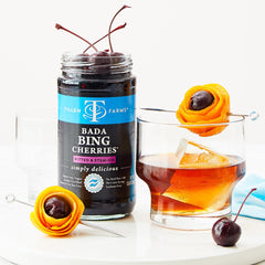 Bada Bing Cherries, 13.5 oz Jar - Tillen Farms - 898655000212 - Ciao Imports - Authentic Specialty Foods
