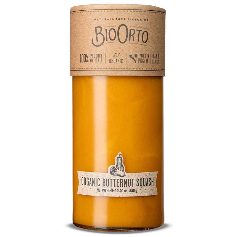 Bio Orto Organic Butternut Squash (550g / 19.4oz) - Bio Orto - 8051490501418 - Ciao Imports - Authentic Specialty Foods