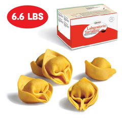 Cappelletti Romagnoli (Cheese Tortellini) 6.6 lb. Case - Laboratorio Tortellini - 870532000553 - Ciao Imports - Authentic Specialty Foods