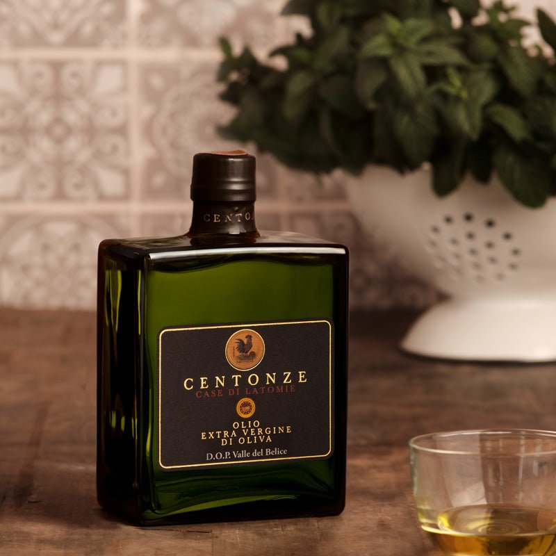 Centonze, 'Case di Latomie' D.O.P. Valle del Belice, Extra Virgin Olive Oil (500ml/16.9 fl oz)