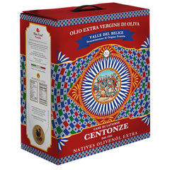 'Case di Latomie' D.O.P. Valle del Belice, Extra Virgin Olive Oil, Bag in Box (3L/101.4 fl oz) - Centonze - 8034105893870 - Ciao Imports - Authentic Specialty Foods