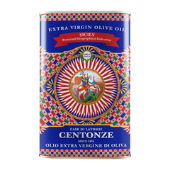 'Case di Latomie' I.G.P. Extra Virgin Olive Oil, Iconic Tin (0.5L/16.9 fl oz) - Centonze - 8034105894112 - Ciao Imports - Authentic Specialty Foods