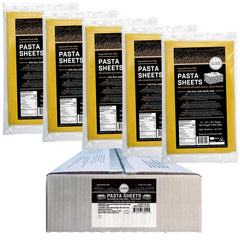 Ciao Imports, Full Pan Pasta Sheets (60-sheets) 22 lb. Case - Ciao Imports - 850026830545 - Ciao Imports - Authentic Specialty Foods