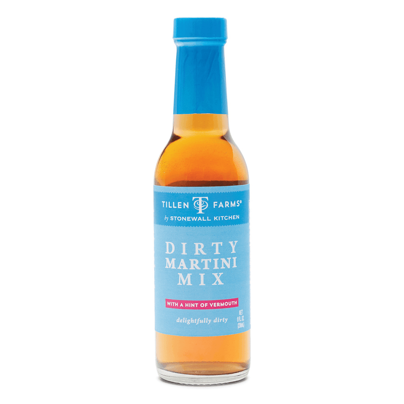 Dirty Martini Mix with a hint of Vermouth, 8 oz - Tillen Farms - 898655000007 - Ciao Imports - Authentic Specialty Foods
