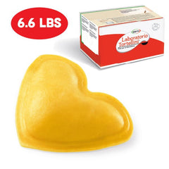 Five Cheese Hearts (Ravioli) 6.6 lb. Case - Laboratorio Tortellini - 870532000102 - Ciao Imports - Authentic Specialty Foods