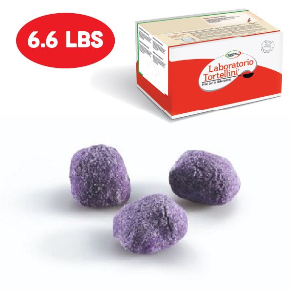 Gnocchi with Purple Potato, 6.6 lb Case - Laboratorio Tortellini - 8006967016209 - Ciao Imports - Authentic Specialty Foods