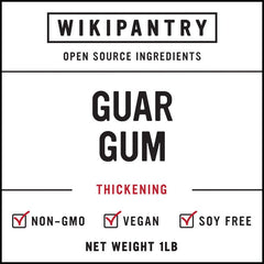 Guar Gum (1lb / 16oz) - Wikipantry - 00850026830255 - Ciao Imports - Authentic Specialty Foods