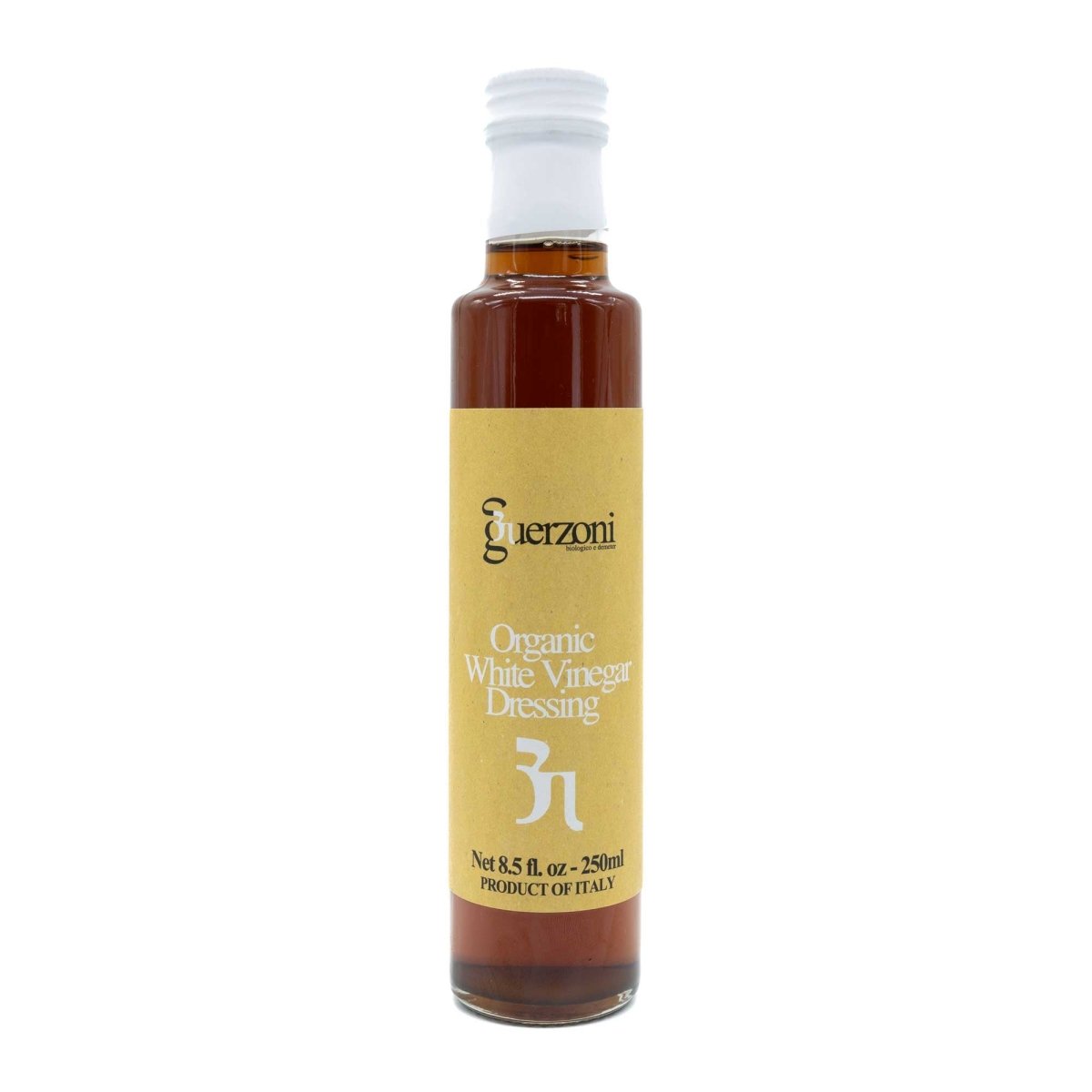 Guerzoni, Organic White Wine Vinegar Dressing - Organic & Biodynamic Certified, 250 ml Guerzoni, Organic White Wine Vinegar Dressing - Organic & Biodynamic Certified, 250 ml