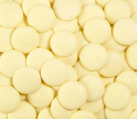 Guittard Soie Blanche White Chocolate Wafers, 35% Cacao, 25 lbs. - Guittard - 071818335004 - Ciao Imports - Authentic Specialty Foods