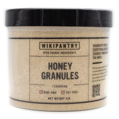 Honey Granules (1lb / 16oz) - Wikipantry - 00850026830316 - Ciao Imports - Authentic Specialty Foods