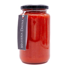 Masseria Dauna, Puree Tomatoes (550g / 19.4oz) - Masseria Dauna - 8056684740192 - Ciao Imports - Authentic Specialty Foods