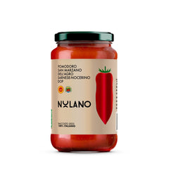 Nolano, San Marzano DOP Whole Peeled Tomatoes, (450g/16oz) - Nolano - 8056269560122 - Ciao Imports - Authentic Specialty Foods