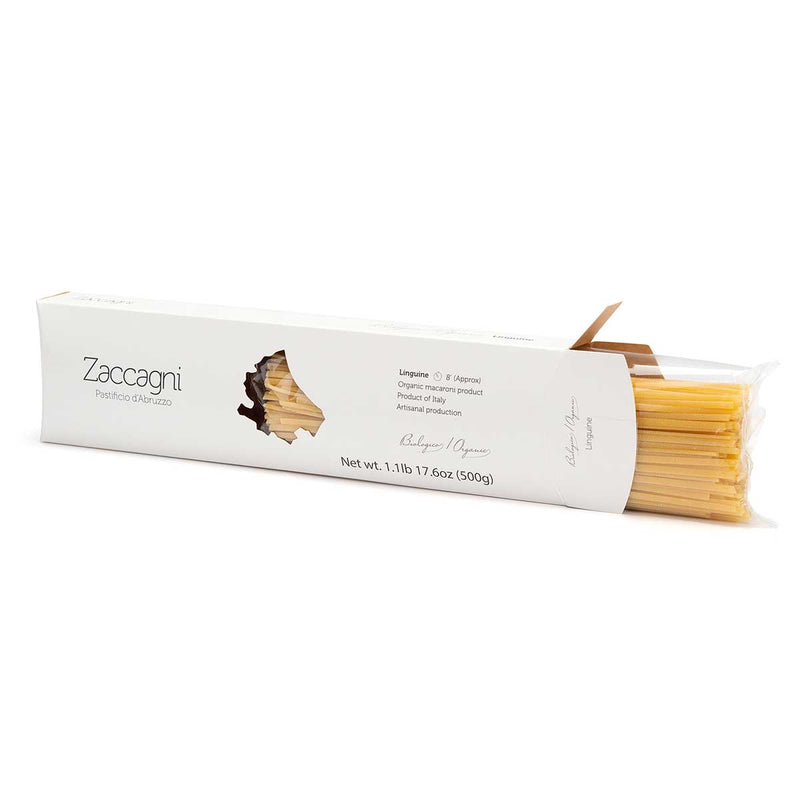 Organic Linguine (1.1lbs/500g) - Zaccagni - 8059020250875 - Ciao Imports - Authentic Specialty Foods