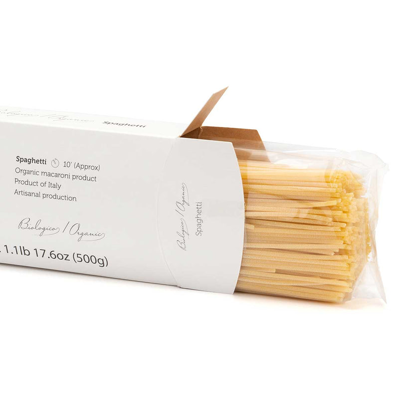 Organic Spaghetti (1.1lbs/500g) - Zaccagni - 8059020240721 - Ciao Imports - Authentic Specialty Foods