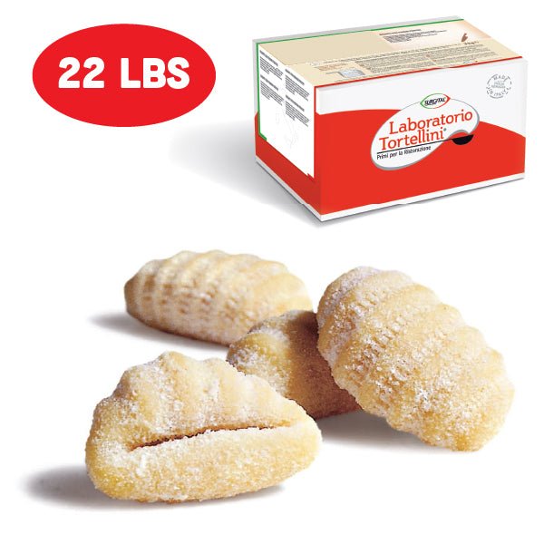 Potato Gnocchi, 22 lb. Case - Laboratorio Tortellini - 870532000034 - Ciao Imports - Authentic Specialty Foods