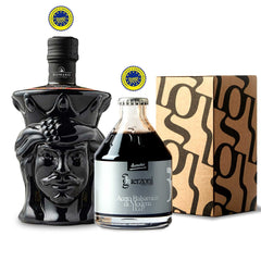 Romano Vincenzo's Testa di Moro IGP Extra Virgin Olive Oil & Guerzoni's IGP Silver Series Balsamic Vinegar of Modena, Gift Set - Ciao Imports - Ciao Imports - Authentic Specialty Foods