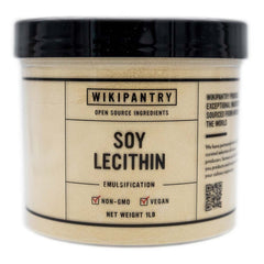 Soy Lecithin (1lb / 16oz) - Wikipantry - 00850026830101 - Ciao Imports - Authentic Specialty Foods