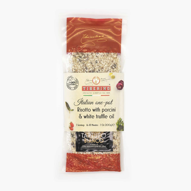 Tiberino Risotto with Porcini & White Truffle Oil (200 g / 7.05oz