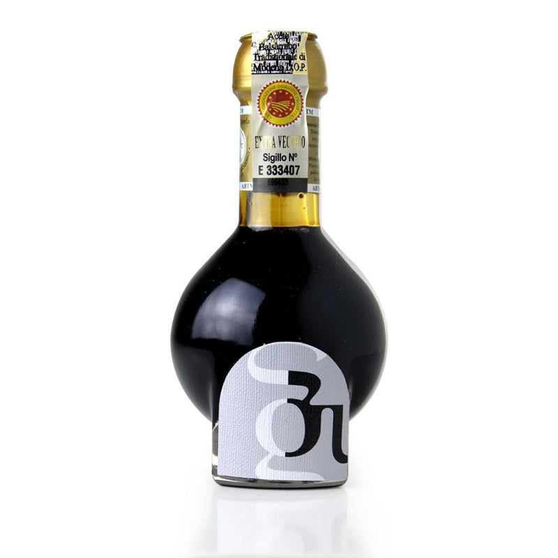 Traditional Balsamic Vinegar of Modena DOP "Extravecchio" (25 Year) Organic & Biodynamic Certified, 100 ml - Guerzoni - 8032738592009 - Ciao Imports - Authentic Specialty Foods