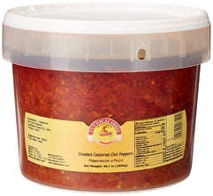 Tutto Calabria, Crushed Hot Chili Peppers, Restaurant Size, 98.7 oz - Tutto Calabria - 8004694781117 - Ciao Imports - Authentic Specialty Foods
