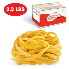 Yellow Taglioline, 3.3 lb. Case - Laboratorio Tortellini - 870532000683 - Ciao Imports - Authentic Specialty Foods